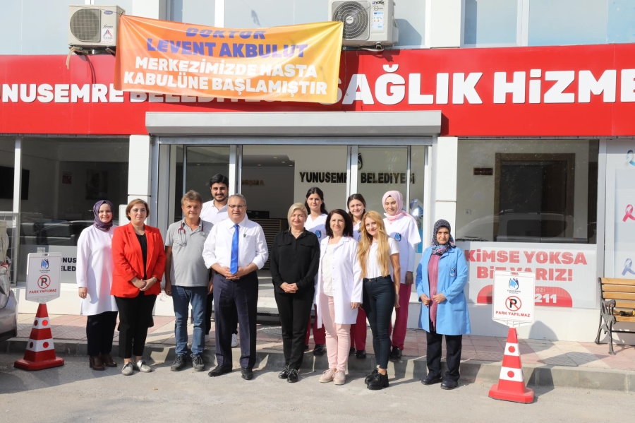 YUNUSEMRE SAĞLIK HİZMETLERİ MERKEZİ AÇILDI