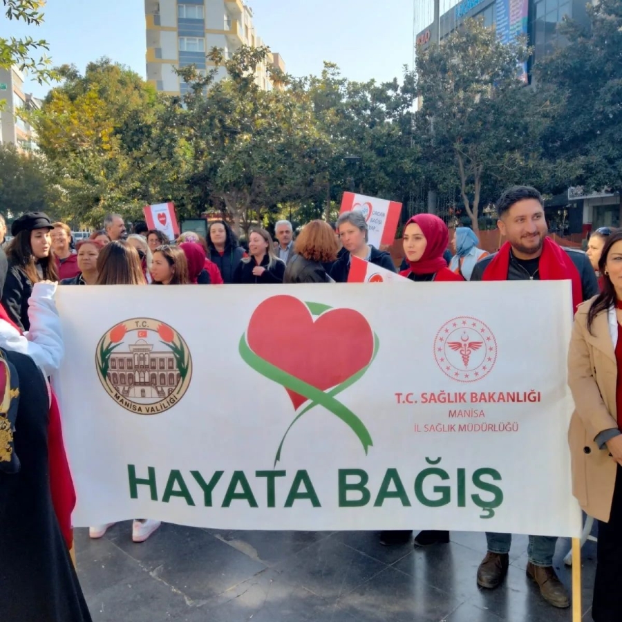 Şehzadeler’de organ bağışı için yürüdüler