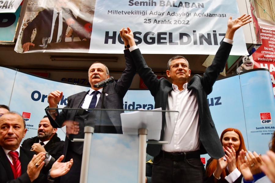 CHP Manisa’da Balaban’dan miting gibi aday aday açıklaması