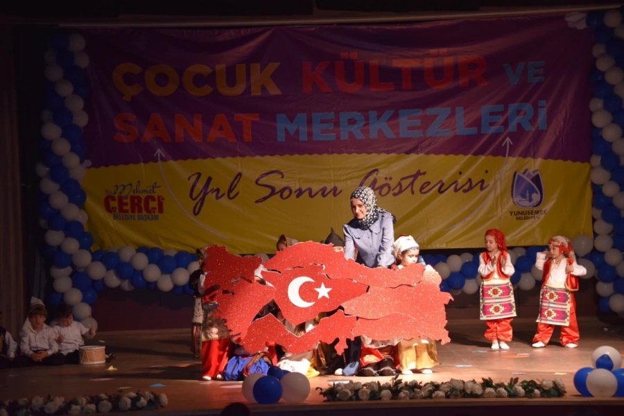 YUNUSEMRELİ MİNİKLERDEN YIL SONU GÖSTERİSİ 