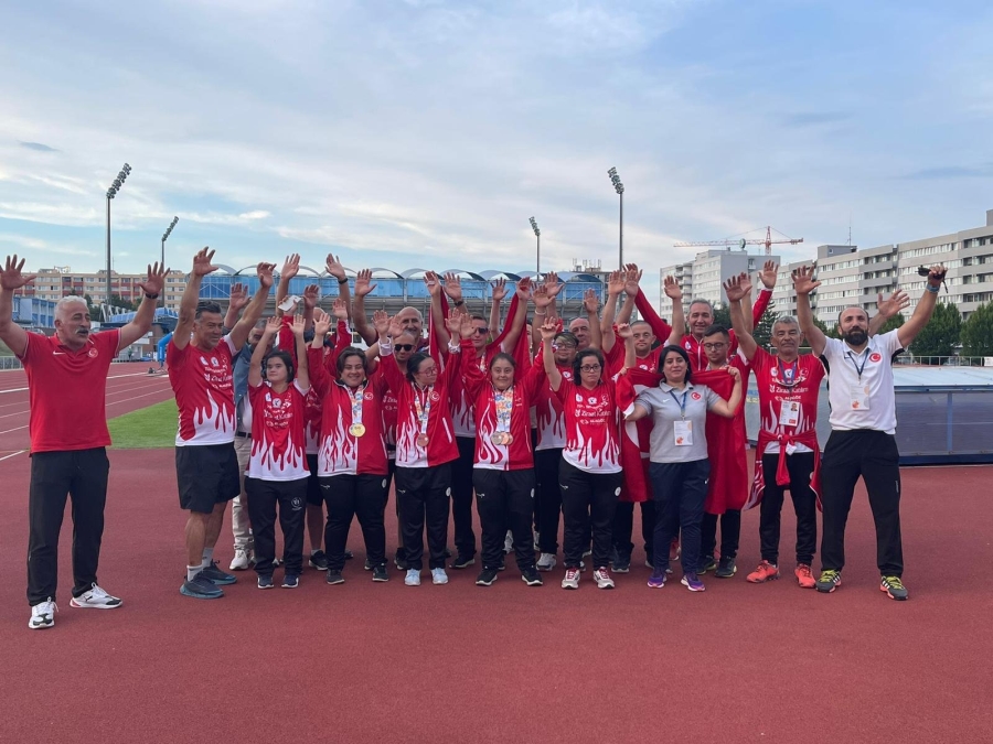 Down Sendromlu Milli Sporcularımızdan Dünya Şampiyonasında Madalya Yağmuru
