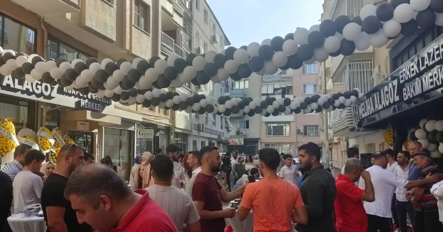 MELİHA ALAGÖZ  ERKEK  LAZER VE BAKIM MERKEZİ AÇILDI