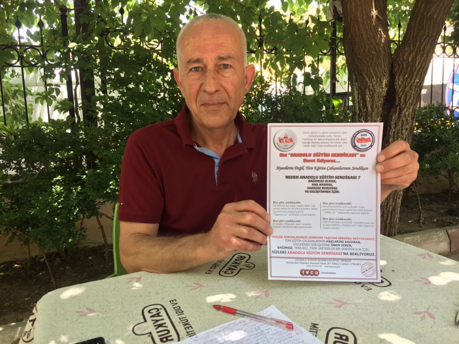  BAŞKAN YILMAZ ÖĞRETMENLİK MESLEĞİNDE SAYGINLIK YOK EDİLİYOR