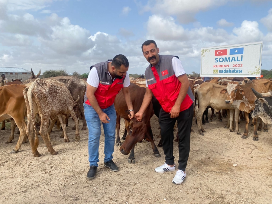 Sadakataşı Derneği Manisa Temsilciliği, Afrika’da kurban dağıttı