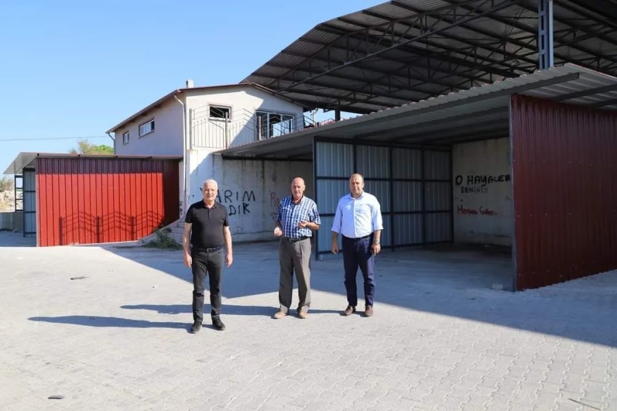 Halitpaşa Sanayi Esnafına Geçici İşyeri Yapıldı