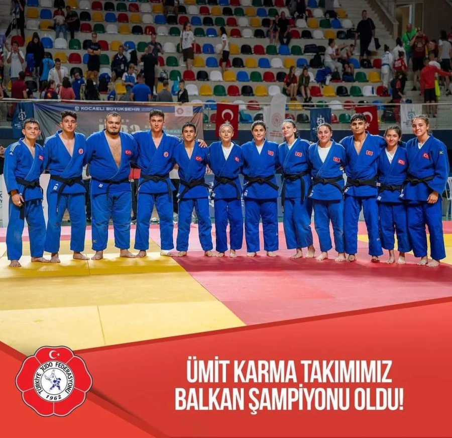 Ümit Karma Takım Balkan Şampiyonu