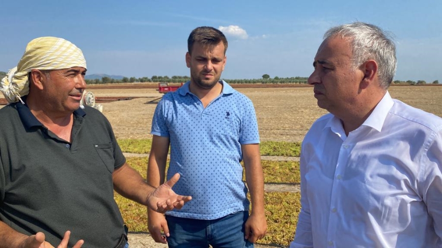 Bakırlıoğlu Üzüm Üreticilerini Dinledi