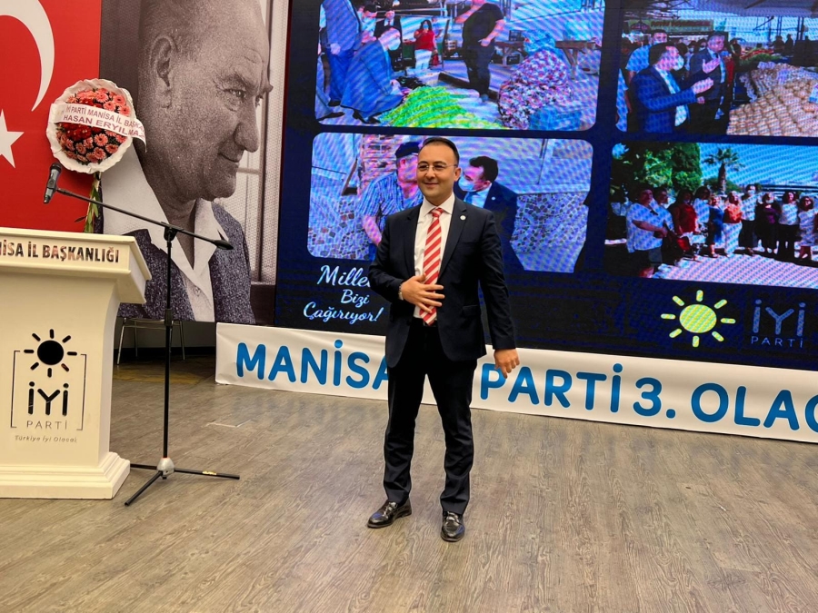 İYİ PARTİ MANİSA’DA BAŞKAN ZAFER İKSİR OLDU