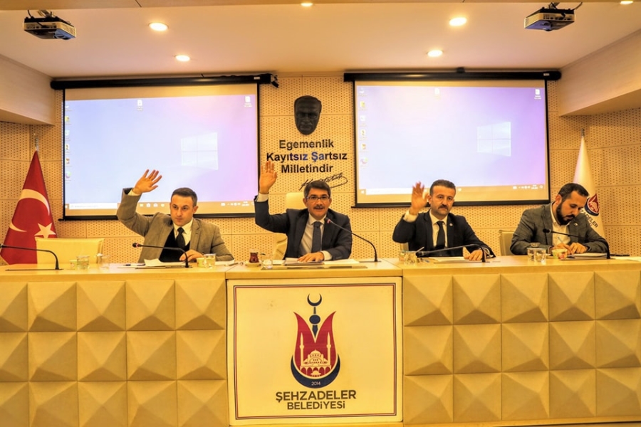 ŞEHZADELER BELEDİYESİ YILIN İLK MECLİS TOPLANTISINI YAPTI