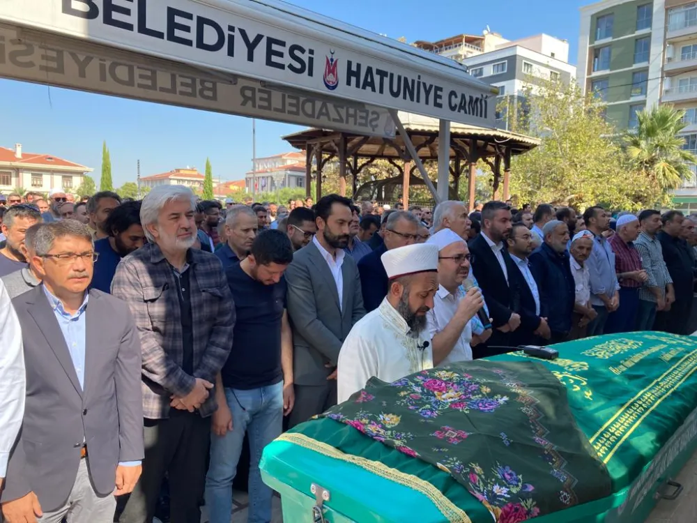 Manisa Arif Alkan’ın acı gününde yanında idi