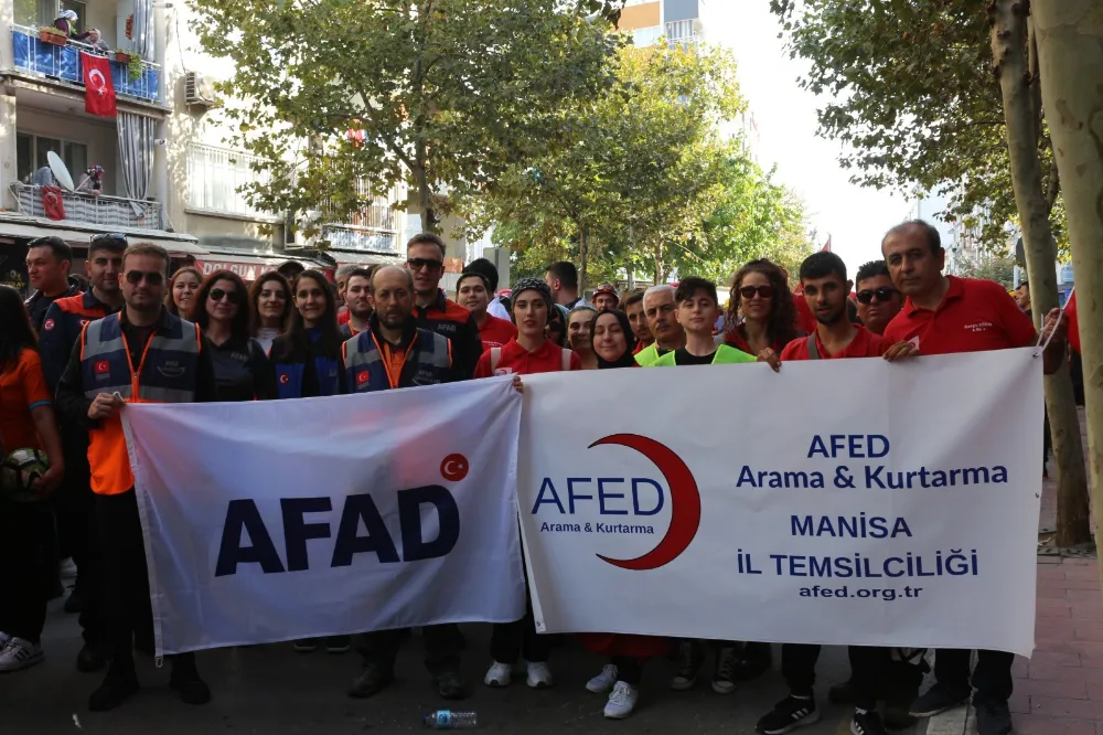 AFED Arama  Kurtarma Derneği Manisa İl Temsilciliğin Filistin’e Destek