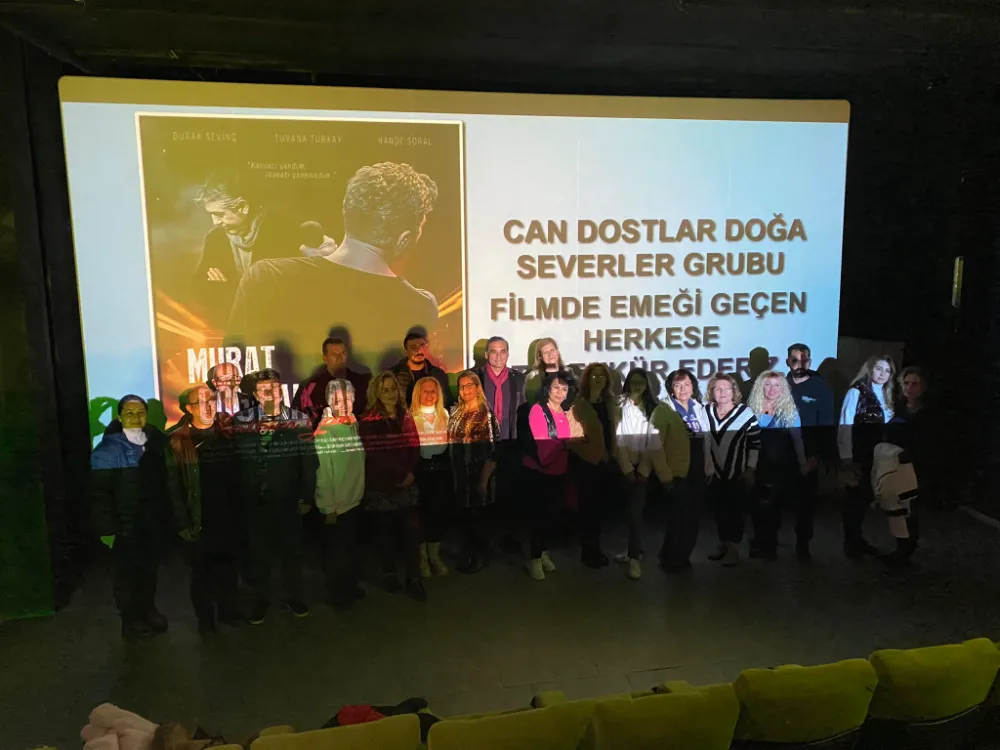 Can Dost Doğaseverler Grubu Sinema Gecesinde Buluştu