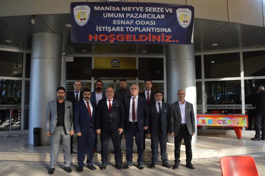 Manisa Meyve Sebze ve Umum Pazarcılar Odası tarafından istişare toplantısı düzenlendi