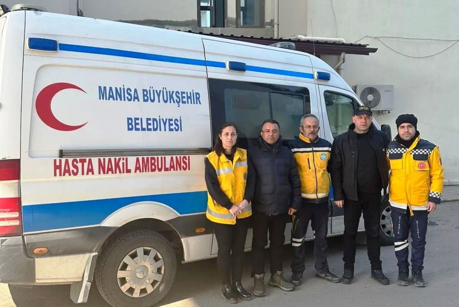 Manisa Büyükşehir  Depremzedelerin Hizmetinde