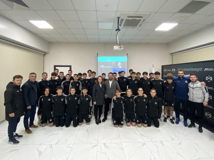 Manisa Fk Akademi sporcularına fair-play semineri verildi