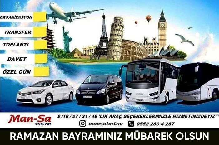 MANSA TUR RAMAZAN BAYRAMI TEBRİK