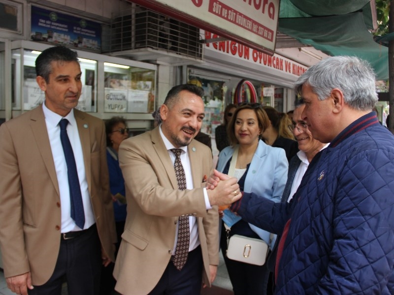 İYİ PARTİLİ ERYILMAZ ŞEHZADELER’E ÇIKARMA YAPTI