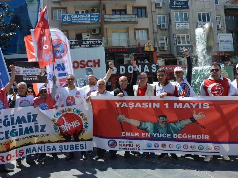 Birleşik Kamu İş Konfederasyonu Manisa İl Başkanlığı 1 Mayıs İşçi  Bayramı Kutlaması 