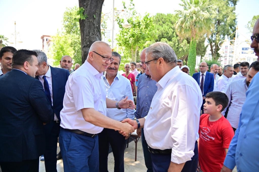 Başkan Ergün, Yunusemre’ye Konuk Oldu