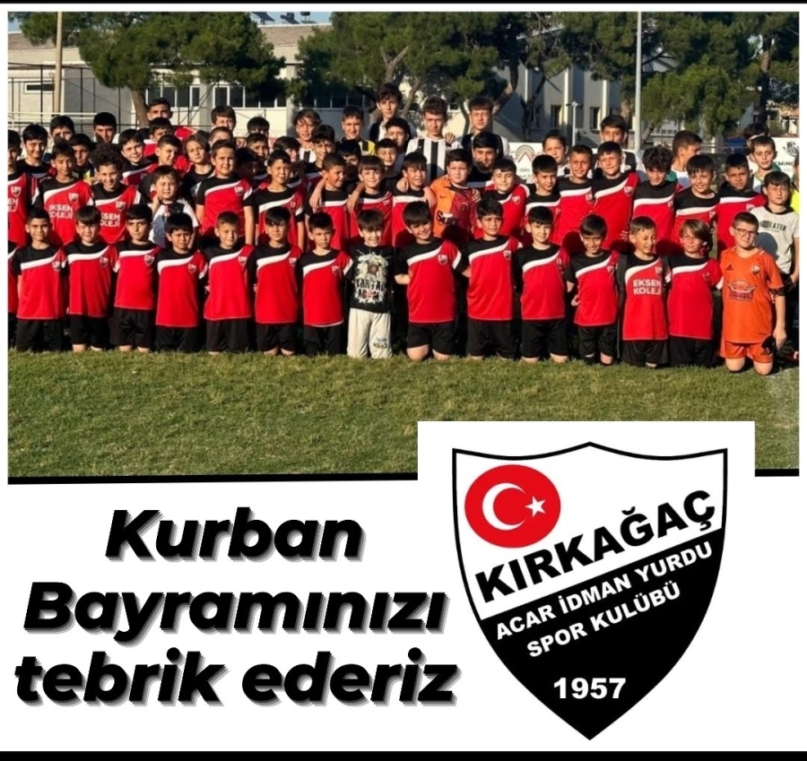 Kırkağaç Acar İ.Y. Kulübü Kurban  Bayramı Mesajı