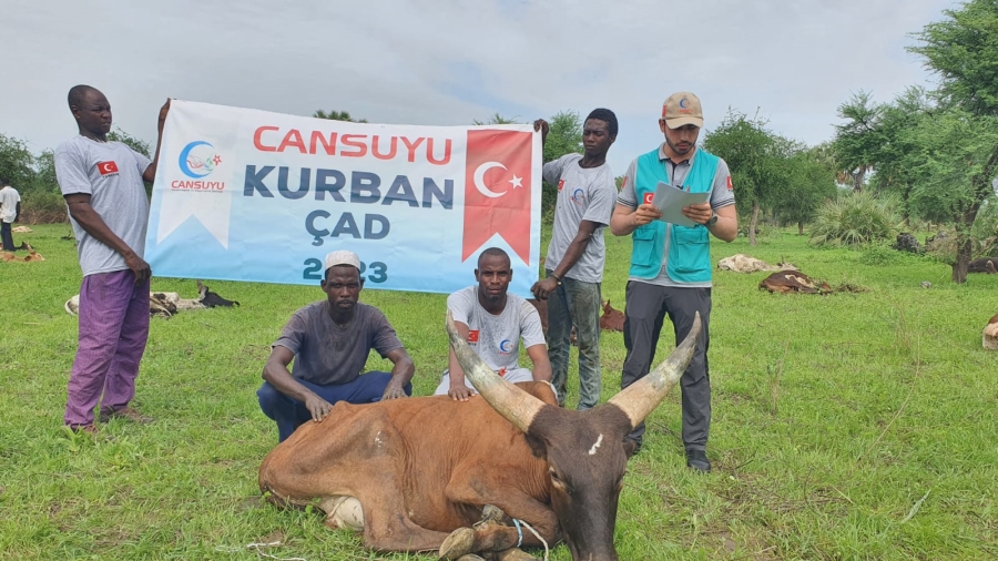 Cansuyu, 3 milyon mazluma kurban eti ulaştırdı