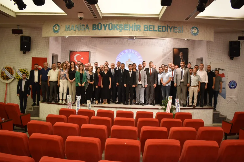 Türk Büro-Sen Manisa 2 Nolu şube başkanı Abdulsamet Atmaca 