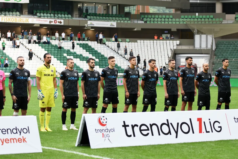 B. Giresunspor: 0 – Manisa FK: 0