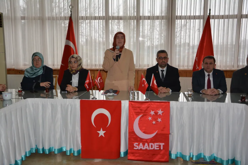 Ekinci, Saadet Partisi olarak 1389 seçim bölgesinde seçime gireceklerini kaydetti