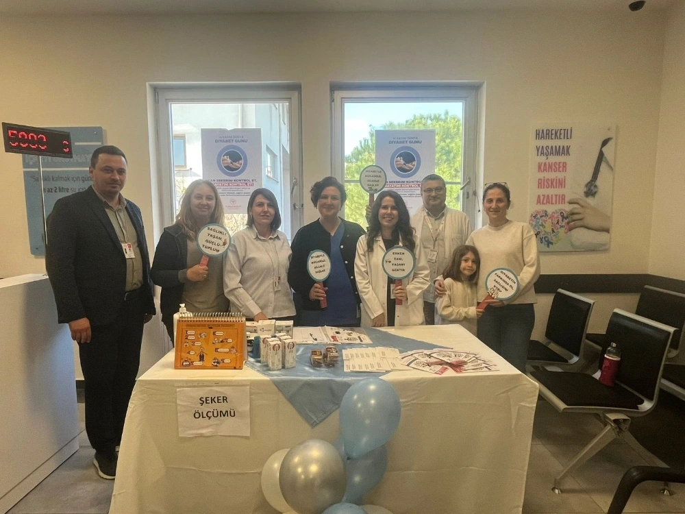 14 Kasım Dünya Diyabet Günü’nde Farkındalık Etkinliği Düzenlendi