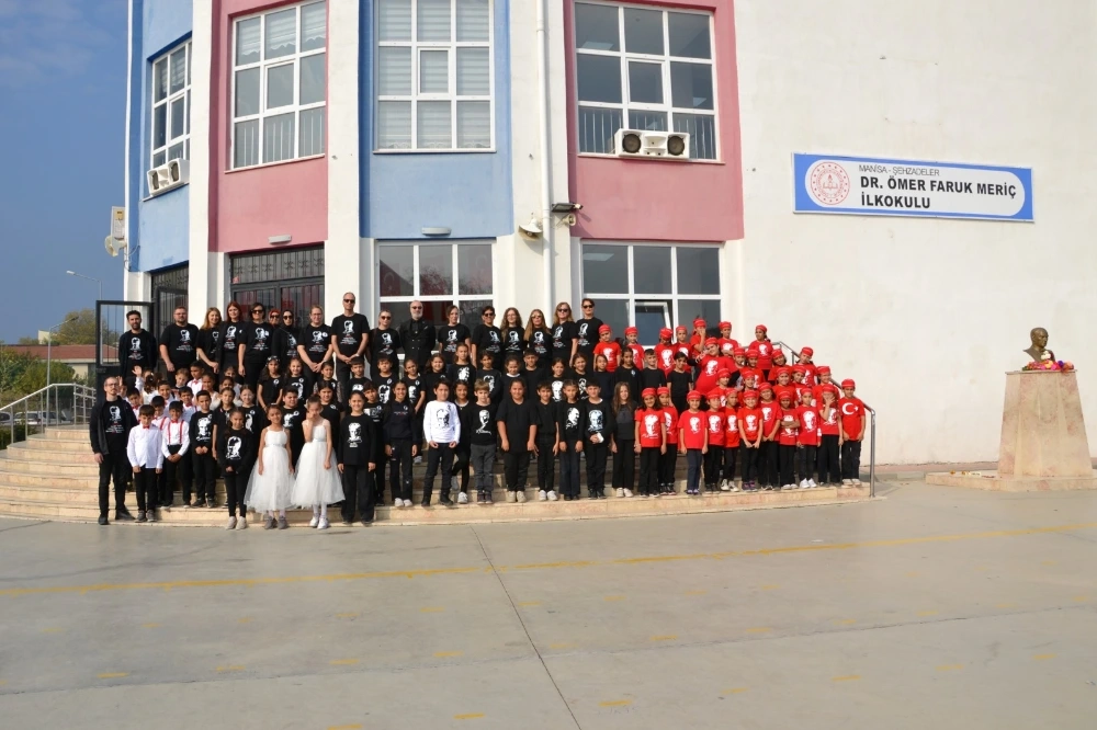 Dr. Ömer Faruk Meriç İlkokulu’nda 10 Kasım Coşkusu