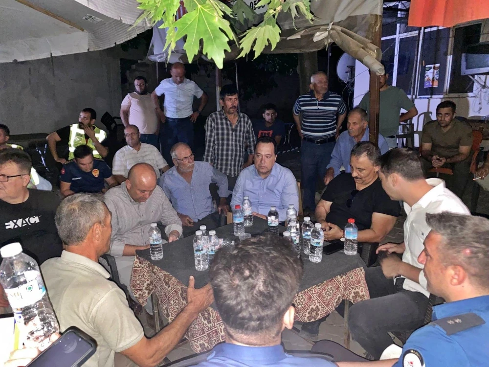 Başkan Dutlulu Yangın Bölgesinde: “Dualarımız Kahramanlarımızla”