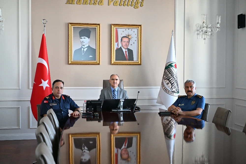 Manisa’da Temmuz Ayı Güvenlik Raporu Açıklandı: Teröre ve Uyuşturucuya Geçit Yok
