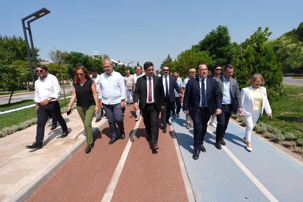 Başkan Dutlulu Akhisar’da Çalışmaları İnceledi