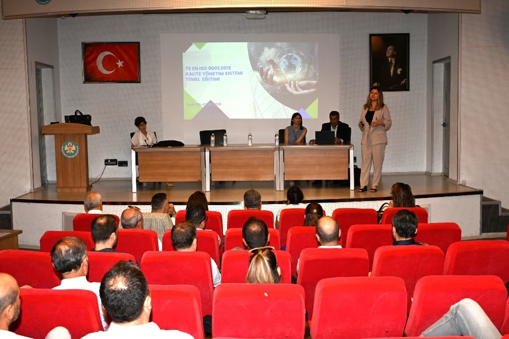 Manisa Büyükşehir’den Kurumsal Kaliteye Yatırım: ISO 9001 Eğitimleri Devam Ediyor