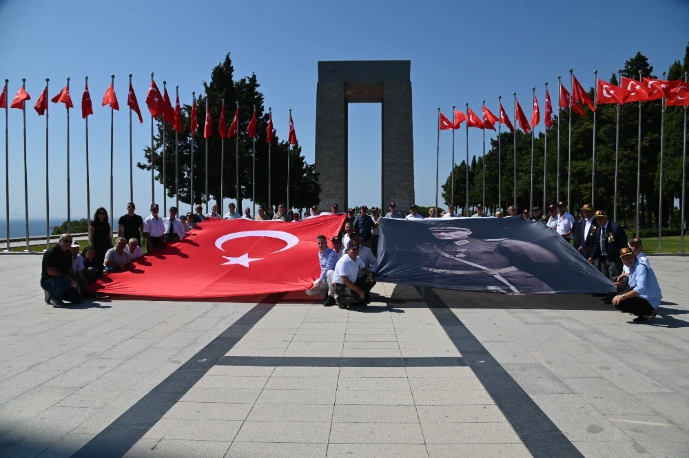 Gaziler ve Şehit Yakınları Çanakkale’yi Gezdi