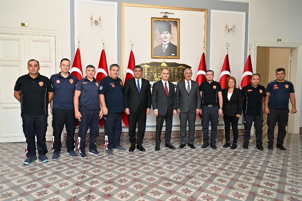 Vali Özkan’dan İtfaiye Haftası’nda Teşkilata Teşekkür