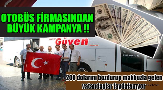 200 DOLARINI BOZDURANA BÜYÜK KAMPANYA