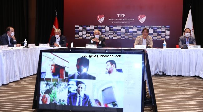 TFF ile Kulüpler Birliği Vakfı toplantı yaptı