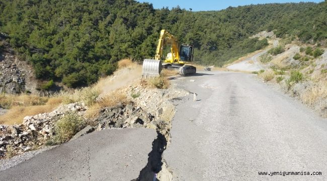KARAKOCA YOLU BAKIMA ALINDI