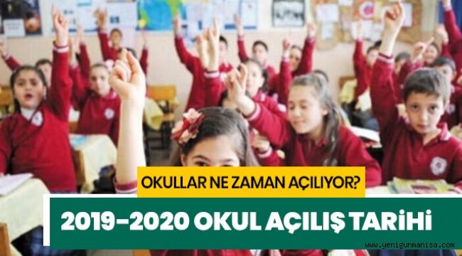 OKULLAR 31 AĞUSTOS’TA  AÇILACAK