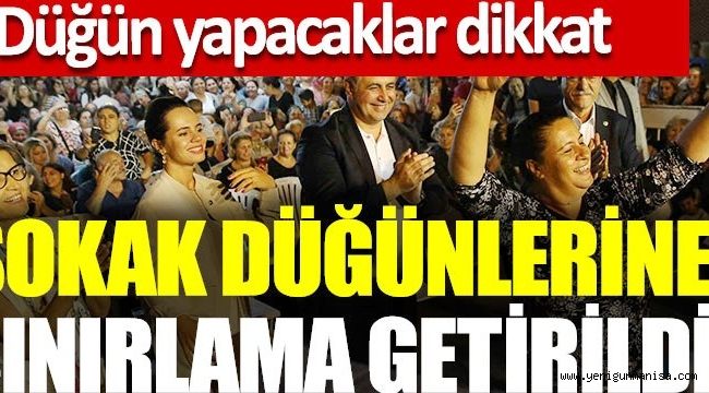 14 ilde sünnet düğünü, kına gecesi, nişan gibi etkinliklere 1 saat sınırlaması
