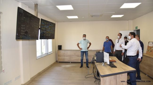 Manisa Merkez Atıksu Tesisine Ziyaret