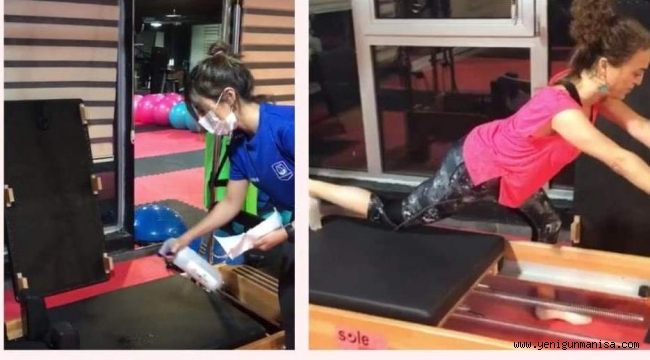 HANIMLAR MİLLET ÇARŞISI SPOR SALONUNDA FORM TUTUYOR