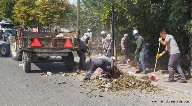 Saruhanlı Belediyesi Temizlik Seferberliği Başlattı