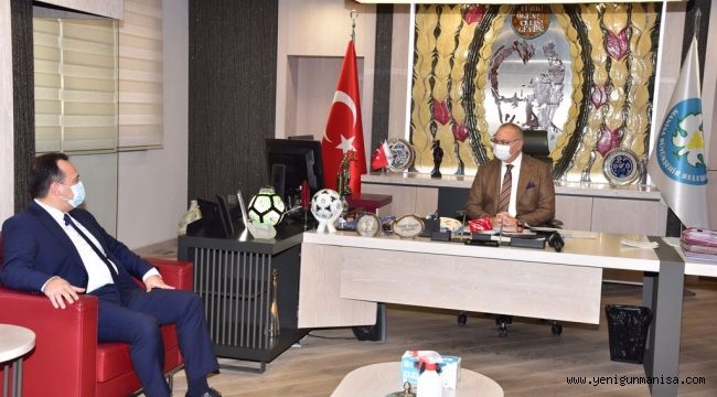 Başkan Ergün, Başkan Dutlulu’yu Ağırladı