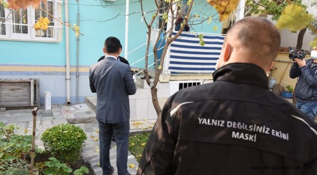  ‘Evde Kal’ Manisa, MASKİ Her Zaman Yanınızda