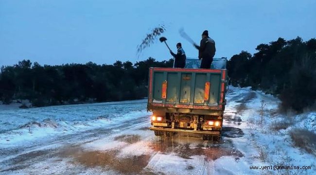 Büyükşehir  Karla Etkin Mücadeleye Devam ediyor