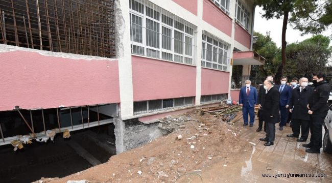 Vali Karadeniz, Akhisar İlçesinde İncelemelerde Bulundu