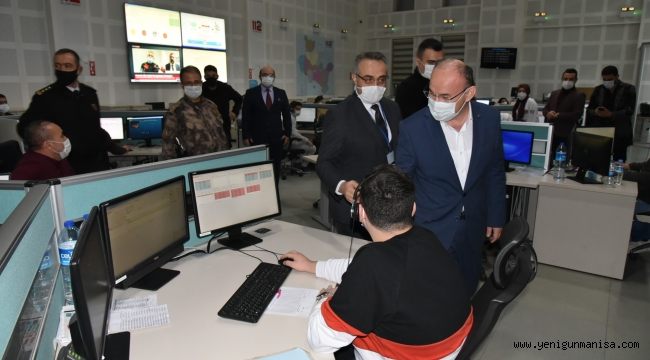  Vali Karadeniz, Sağlık Çalışanları ve Güvenlik Güçlerinin Yeni Yılını Kutladı