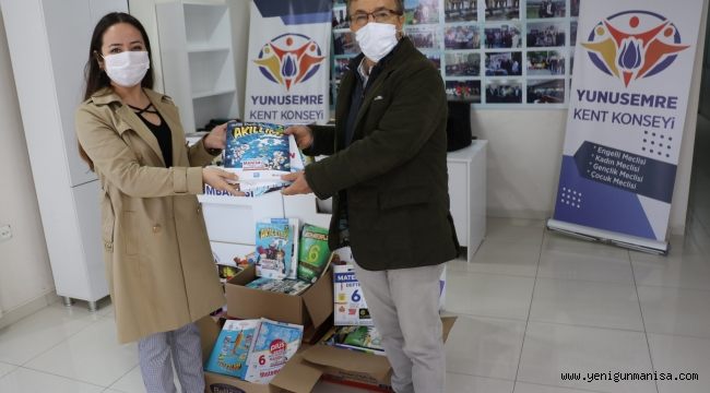 YUNUSEMRE KİTAP VE OYUNCAK KAMPANYASINI SÜRDÜRÜYOR
